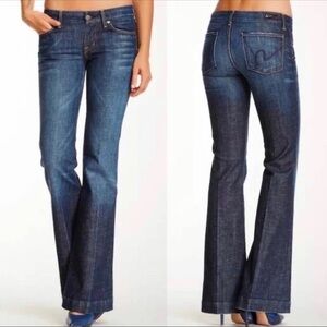Citizen of Humanity Faye 003 Low waist Full leg wide stretch Jeans